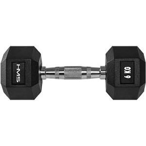 HMS ‎‎Hantel Hex Pro gumowany 1 x 6 kg