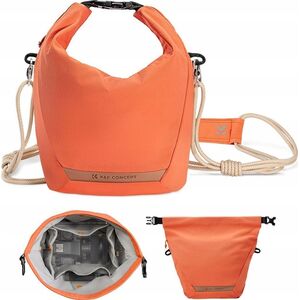 Τσάντα Φωτογραφική Crossbody Sling Για Κάμερα Τηλέφωνο K&F 5l / Kf13.168 / Πορτοκαλί