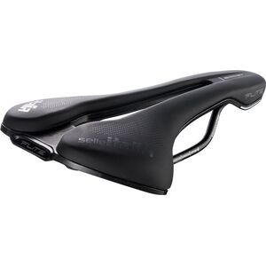 Selle Italia Σέλα SELLE ITALIA FLITE BOOST SUPERFLOW TM L (id match - L3) Manganese Tube 7, soft-tek, μαύρο (NEW)
