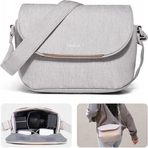 Torba Fotograficzna Futerał ULANZI Crossbody Sling na Aparat Kamerę Telefon / F01 / Beżowy