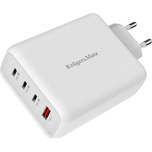 Ładowarka sieciowa Kruger&amp|Matz 140 W GaN z funkcją Quick Chazge and Power Delivery