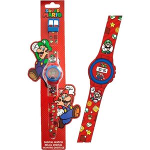 Kids Euroswan Zegarek cyfrowy KE02 ECO ( bez plastikowego opakowania) Super Mario GSM4234 Kids Euroswan