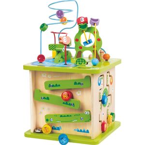 Hape HAPE πολύχρωμος κύβος παιχνιδιού Forest Animal, E8341