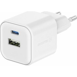 Φορτιστής Ταξιδιού Swissten 12W USB-C / USB-A
