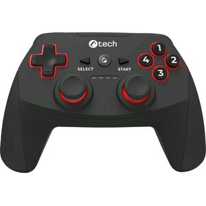 C-TECH Gamepad Khort pro PC/PS3/Android, 2x αναλογικό, X-input, δόνηση, ασύρματο, USB