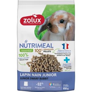 ZOLUX Karma granulat dla królika miniaturki junior NUTRIMEAL 4 850g