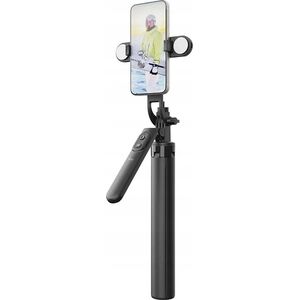 WiWU - Selfie stick Wi-SE012 με λειτουργία τρίποδου και διπλό, ενσωματωμένο LED φωτισμό