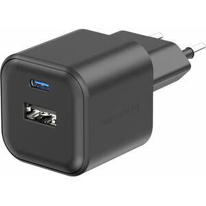 Φορτιστής Ταξιδίου Swissten GaN USB-C 20W PD / USB-A 18W QC