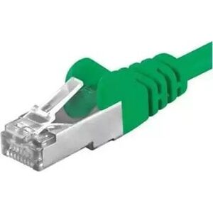 PremiumCord PREMIUMCORD Καλώδιο Patch CAT6a S-FTP, RJ45-RJ45, AWG 26/7 5m πράσινο