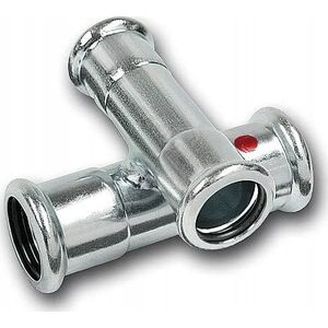 Διπλός σταυρός 2 επιπέδων SANHA-THERM C-Stahl d22x15SANHA