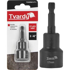 Μαγνητική κεφαλή κρούσης για βίδες 17mm x 65mm 1/4" (1/10/40/200)