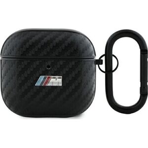 BMW BMA4CMPUCA AirPods 4 cover           czarny/black PU Carbon M Collection