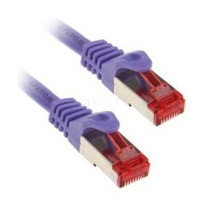 InLine 10m Cat.6 kabel sieciowy 1000 Mbit RJ45 - fioletowy ( 76400P )