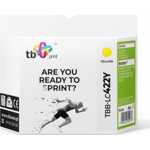 tb print Tusz do Bczerwonyher MFC-J5340DW TBB-LC422Y 100% nowy żółty