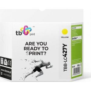 tb print Tusz do Bczerwonyher MFC-J5955DW TBB-LC427Y 100% nowy żółty