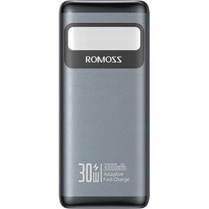 Φορητός φορτιστής PMT30 Romoss 30000mAh 30W (μαύρο)