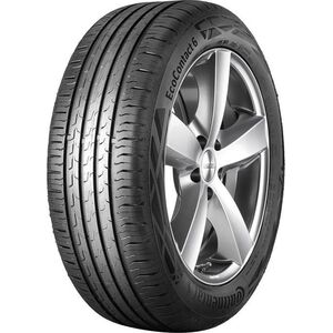 Θερινό ελαστικό επιβατικού αυτοκινήτου CONTINENTAL EcoContact 6 XL MO, ετικέτες: αντίσταση κύλισης - A, πρόσφυση σε βρεγμένο οδόστρωμα - B, εξωτερικός θόρυβος - 72 dB (B), πρόσφυση στο χιόνι - Όχι