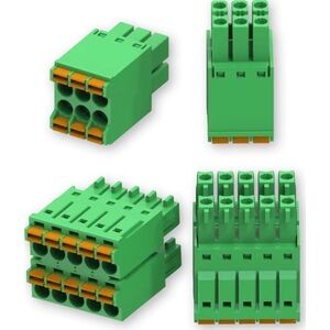 Teltonika PR5MEC15 μπλοκ ακροδεκτών 2 x 5, 2 x 3 Πράσινο