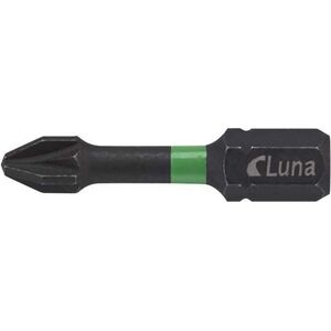Luna Groty skrętne Torsion krzyżowe Pozidriv PZ2 IMPACT 32mm 2 szt.