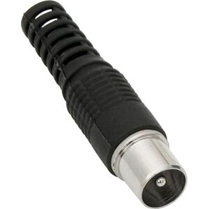 Blow 1054# Wtyk antenowy prosty czarny długi
