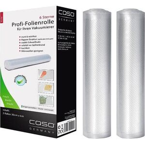 Caso Caso | Foil Roll | 01225 | 2 | Dimensions (W x L) 25x600 cm | Transparent