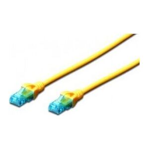 Digitus DIGITUS CAT 5e U-UTP patch cable PVC AWG 26/7 length 20m color yellow