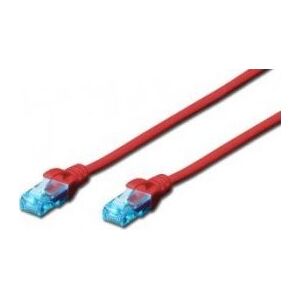 Digitus DIGITUS CAT 5e U-UTP patch cable PVC AWG 26/7 length 25m color red