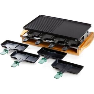 Grill elektryczny Domo Domo Raclette D09246G Bamboo black - 1200W