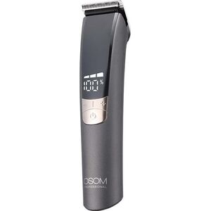 Μηχανή κουρέματος-περιποίησης μαλλιών OSOM Electric Hair Trimmer OSOM7SIL, ασημί χρώμα