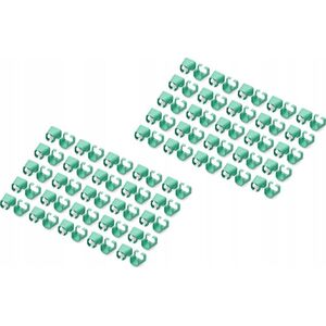 Digitus DIGITUS Farbclips für Patchkabel RJ45 100 Stück grün