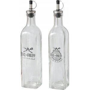 Μπουκάλια για ντρέσινγκ με διανομέα BBQ, 500 ml, 2 τεμ.