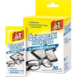 JAN Niezbędny JN Ściereczki nasączane do okularów 30sz - 8571021508