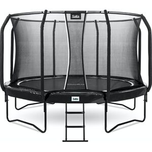 Trampolina ogrodowa Salta ogrodowa First Class z siatką wewnętrzną 8 FT 251 cm czarna