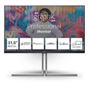AOC U32U3CV UHD Grapgic Pro Monitor 32' (U32U3CV) (AOCU32U3CV) έως 12 άτοκες Δόσεις
