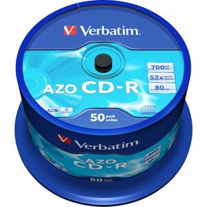 Verbatim CD-R 700 MB 52x 50 sztuk (43343)