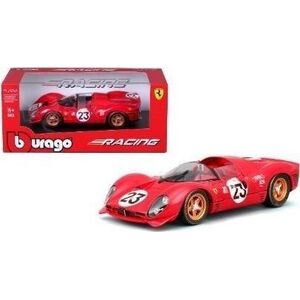 BBURAGO Ferrari 330 P4 Daytona 1:24 κόκκινο Προσυναρμολογημένο