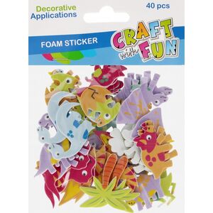 ΔΙΑΚΟΣΜΗΤΙΚΟ DEK EVA ΔΕΙΝΟΣΑΥΡΟΣ SPRZYL 40ΤΕΜ Craft with Fun 12/288