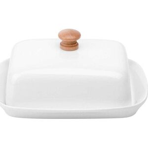 MASELNICZKA MASELNICA CERAMICZNA BIAŁA 139678