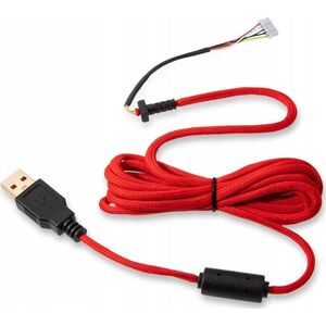 Glorious PC Gaming Race Ascended Cable V2 - Crimson Red (G-ASC-RED-1)