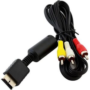Kabel Hertz Scart - RCA (Cinch) x3 1.8m czarny (2018-uniw)
