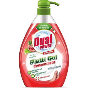 Dual Power DUAL Power ANTYBAKTERYJNY koncentrat do mycia naczyń o zapachu granatu 1L