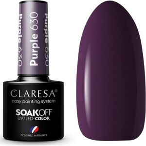Claresa CLARESA Lakier hybrydowy PURPLE 630 -5g