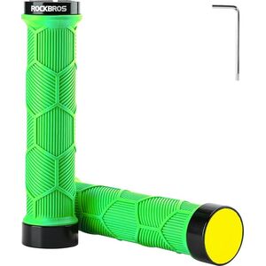 RockBros Gripy rowerowe Rockbros 40720007005 z odblaskiem - zielone
