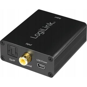 System przekazu sygnału AV LogiLink LogiLink Audio-Konverter Digital zu Analog 3.5mm/SPDIF/COAX