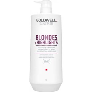 Goldwell DUALSENSES Blondes & Highlights Anty Yellow Odżywka neutralizująca do włosów blond 1000 ml