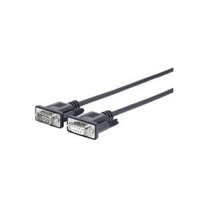 VivoLink DB-9 - DB-9, 1.8m, Czarny (PRORS1.8)