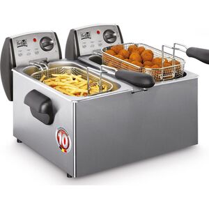 FRITEL FR 1850 Duo 2x3L 2x2200W διπλή φριτέζα λαδιού