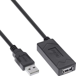 InLine® Ενεργό καλώδιο επέκτασης USB 2.0, USB-A αρσενικό/θηλυκό, 7,5m