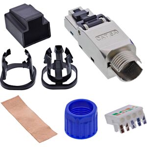 InLine® RJ45 Βύσμα Cat.6A 500MHz, πεδίο συναρμολόγησης, θωρακισμένο