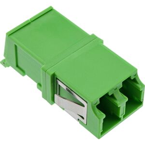 Σύζευξη LWL InLine®, Duplex LC/LC, singlemode, πράσινο, με κλείστρο, κεραμικό περίβλημα